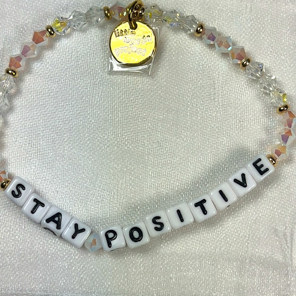 Little Words Project Stretch Bracelet - Picture 2 of 5